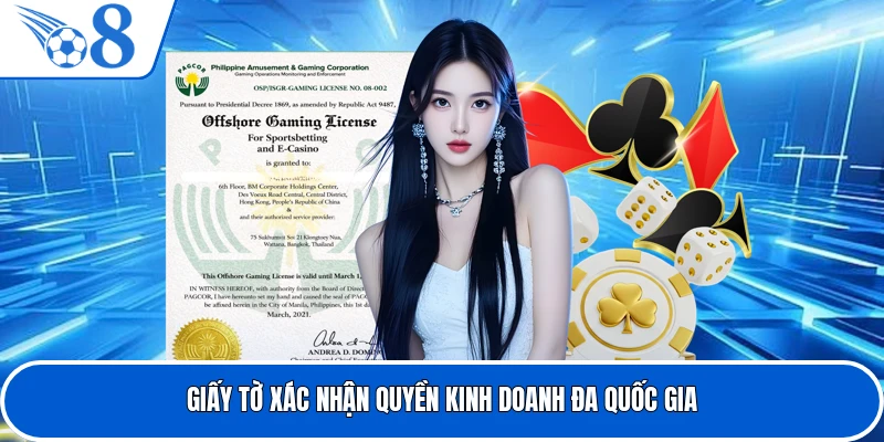 Giấy tờ xác nhận quyền kinh doanh đa quốc gia